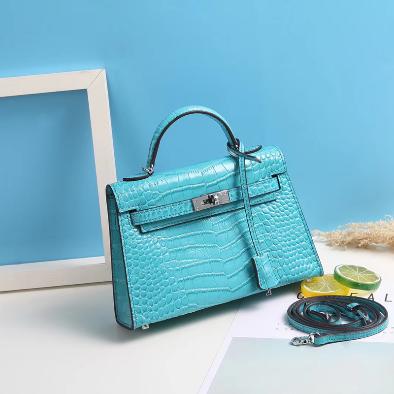 22cm Trendy Leather Satchel Bag Tote Bag LH2827_3 Colors