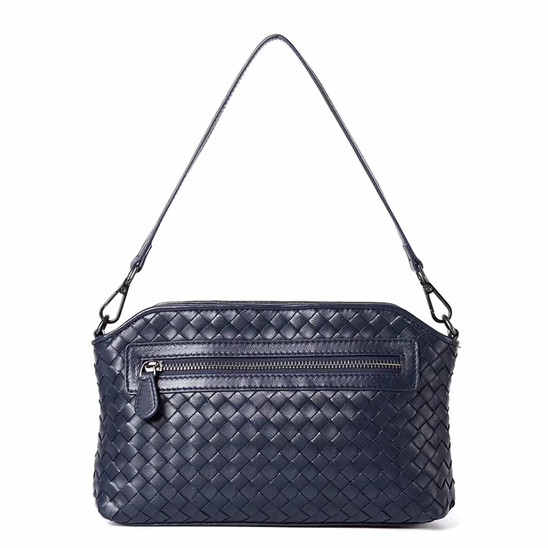 Woven Sheepskin Leather Crossbody Bag for Women LH2822_3 Colors