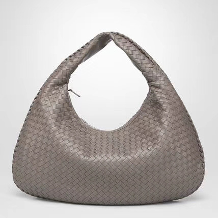 Woven Sheepskin Leather Hobo Slouchy Bag LH2825S_3 Colors