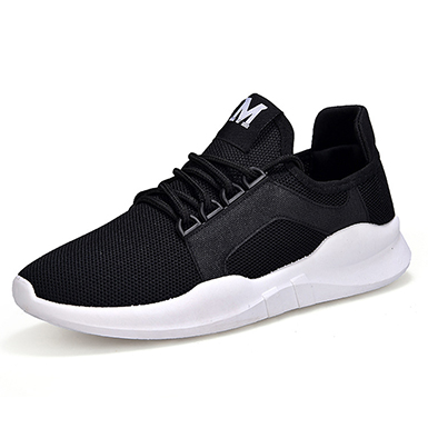 Women's Black White Sneaker - Sports Shoes / Trainers